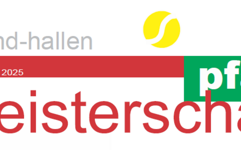 Hallenpfalzmeisterschaften der Jugend 2025 um die Preise von engelhorn sports, Babolat und der Sparkasse der Pfalz